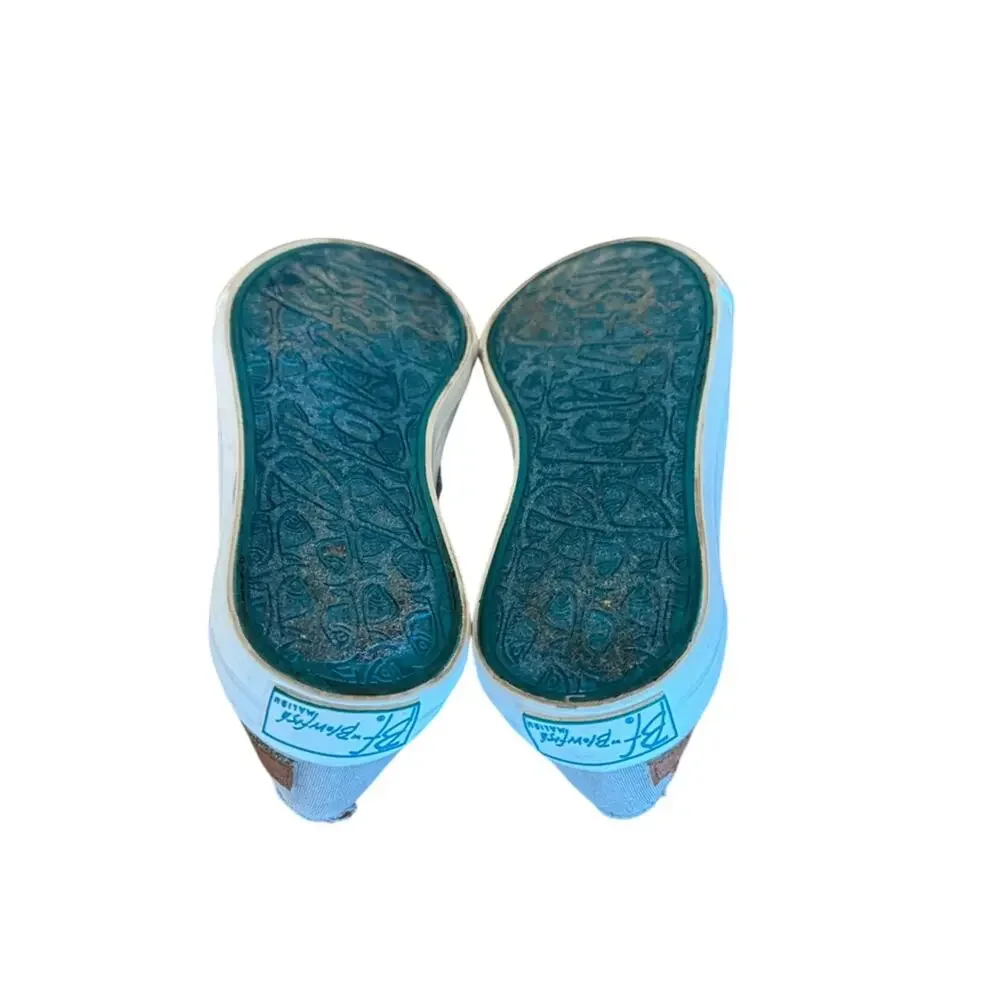 Blowfish Gray Sneakers with Slip-On Design and Padded Collar size 6